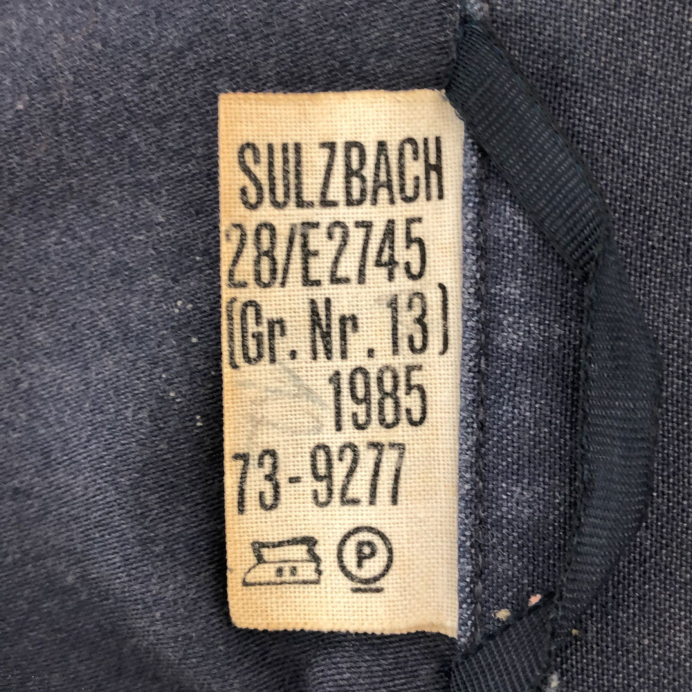 GERMAN MILITARY ドイツ軍 80s ワッペン ミリタリージャケット ネイビー オールド ヴィンテージ メンズ