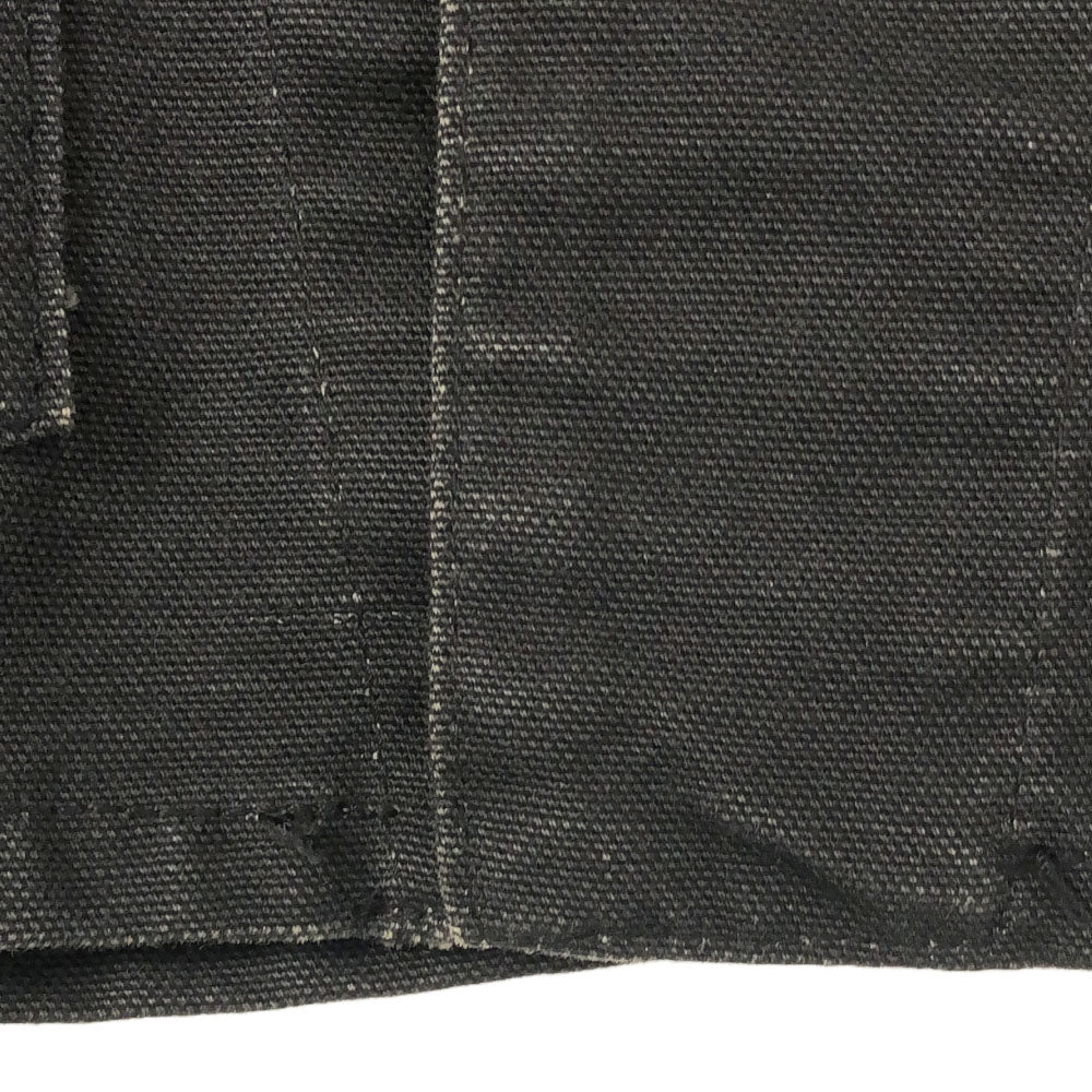 テンダーロイン 日本製 長袖 ダック地 カバーオール XS ブラック TENDERLOIN ワークジャケット メンズ