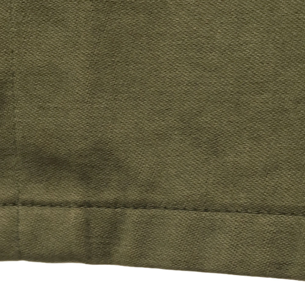 DUTCH ARMY オランダ軍 70s フィールド シャツジャケット ミリタリージャケット カーキ 比翼ボタン オールド ヴィンテージ メンズ