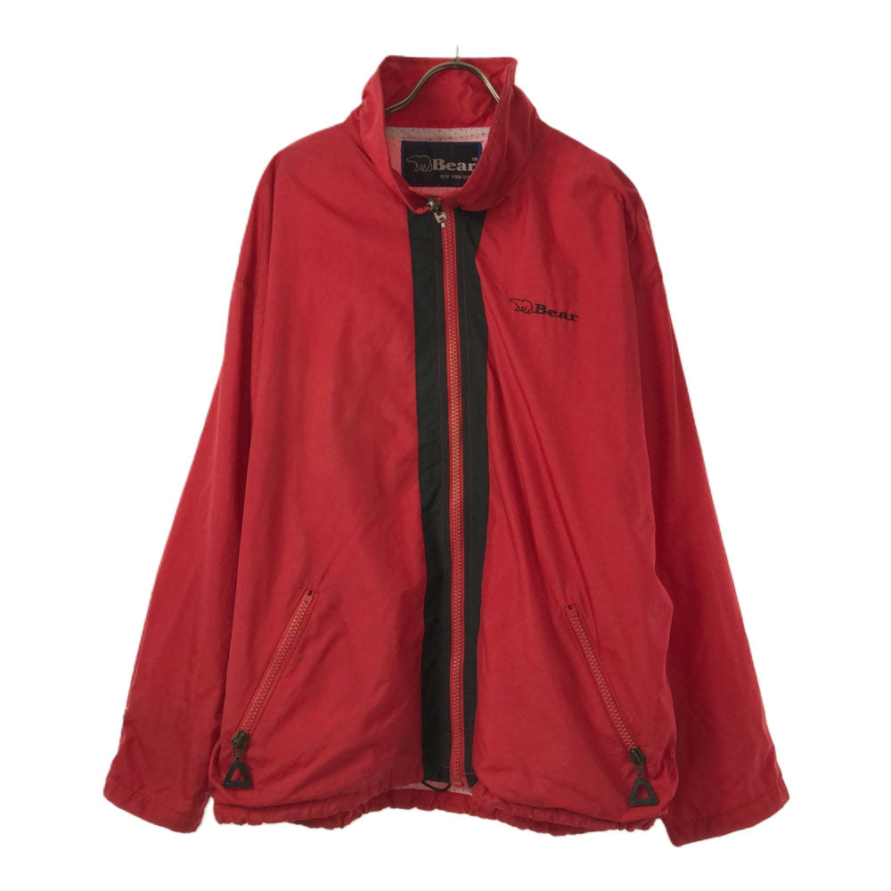 Bear ベアー 90s ナイロンジャケット M レッド 裏メッシュ オールド メンズ