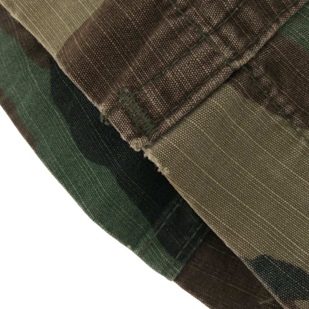 US ARMY アメリカ軍 80s DLA 迷彩 カモファティーグジャケット ミリタリージャケット カーキ系 リップストップ メンズ