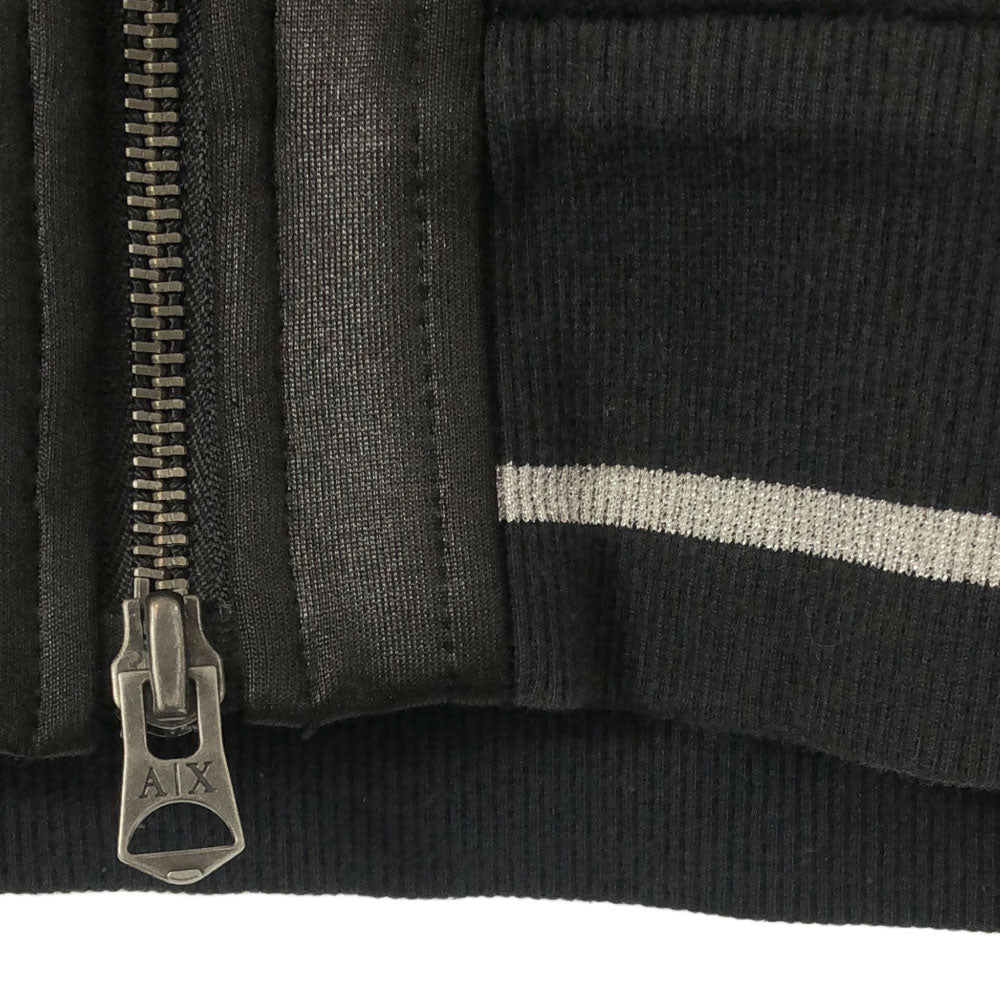 ARMANI EXCHANGE アルマーニエクスチェンジ ブルゾン XS ブラック 裏起毛 レディース