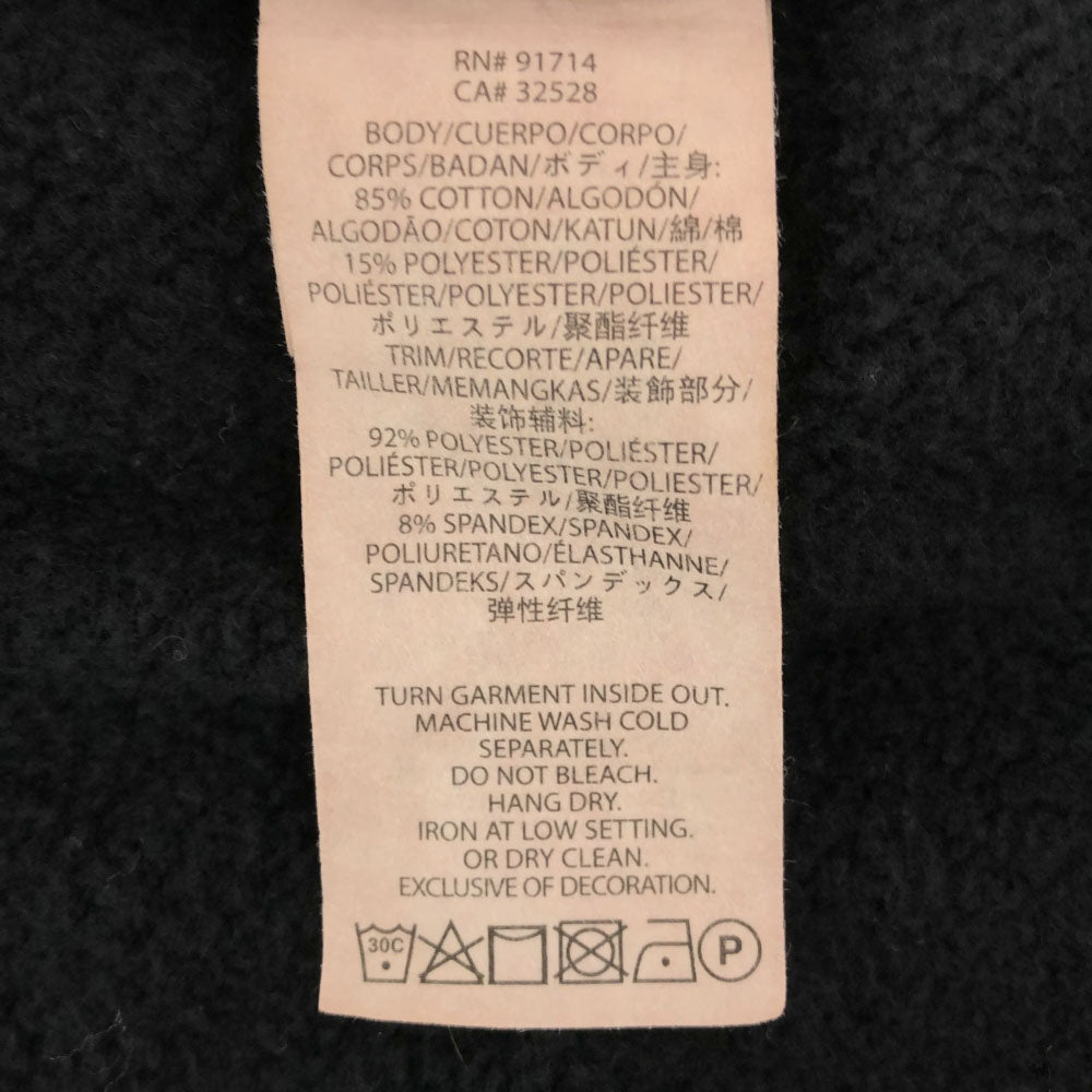 ARMANI EXCHANGE アルマーニエクスチェンジ ブルゾン XS ブラック 裏起毛 レディース