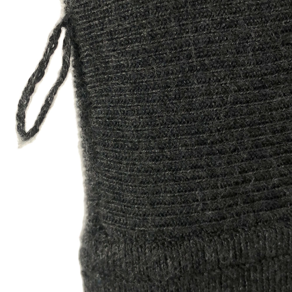 LAUREN RALPH LAUREN ローレンラルフローレン 7分袖 ニット ロングワンピース S グレー レディース