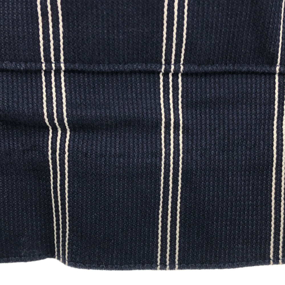 KENZO ケンゾー 90s 日本製 オールド ストライプ 刺繍 テーラードジャケット ネイビー ゴルフ レディース