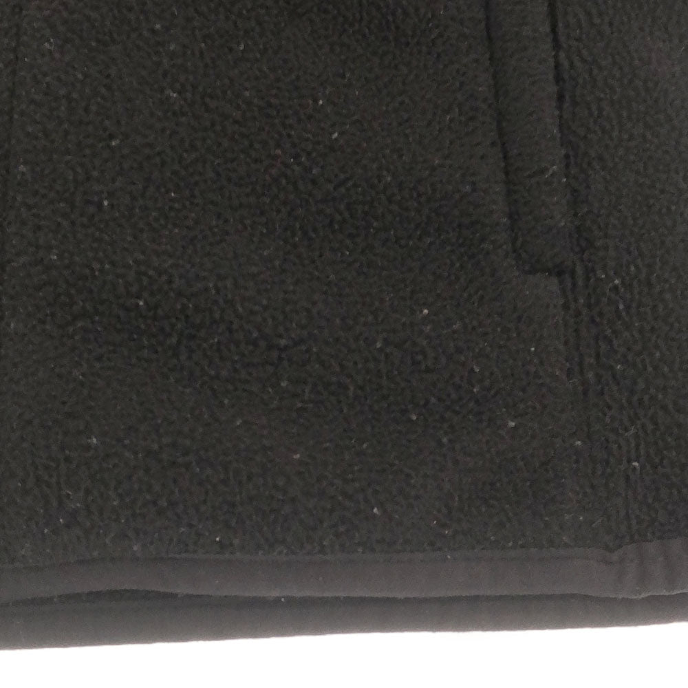 NIKE ナイキ ロゴ刺繍 フリースジャケット M ブラック レディース