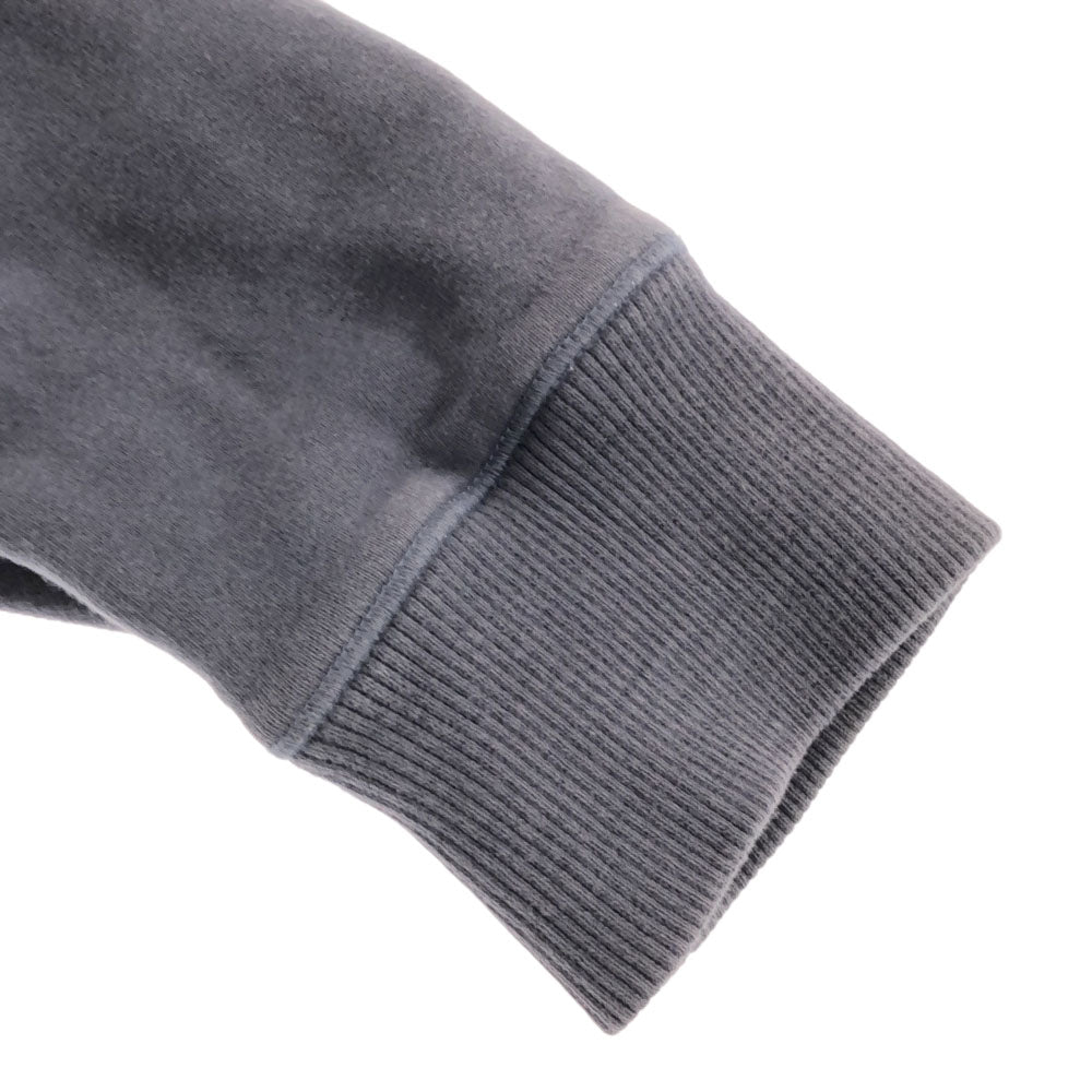 アルマーニジーンズ プリント 長袖 スウェット カーディガン XS グレー ARMANI JEANS ショールカラー メンズ