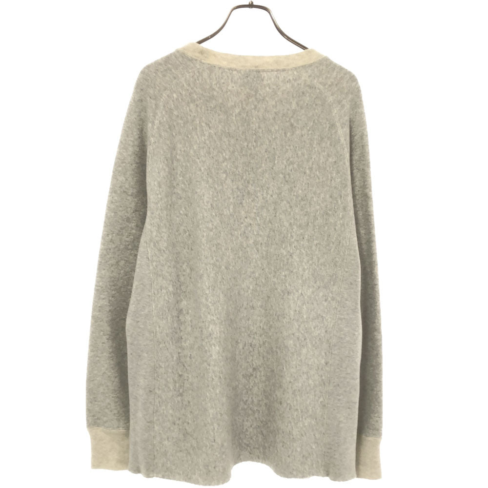 Champion チャンピオン 青単復刻 リバースウィーブ ツートーン 長袖 スウェット トレーナー M ライトグレー 裏起毛 メンズ