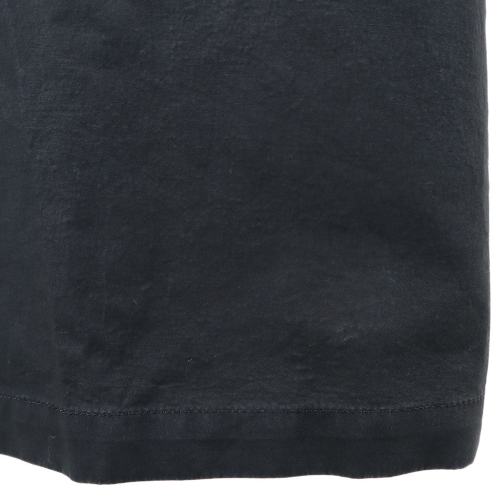 MACKINTOSH PHILOSOPHY マッキントッシュフィロソフィー 日本製 三陽商会 ウレタン樹脂加工 ステンカラーコート 40 ブラック 比翼ボタン メンズ