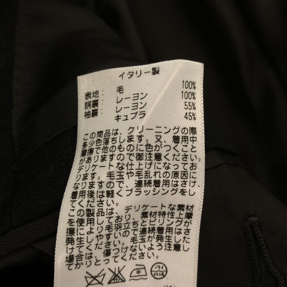 RALPH LAUREN ラルフローレン イタリア製 ウール テーラードジャケット 38R ブラック メンズ