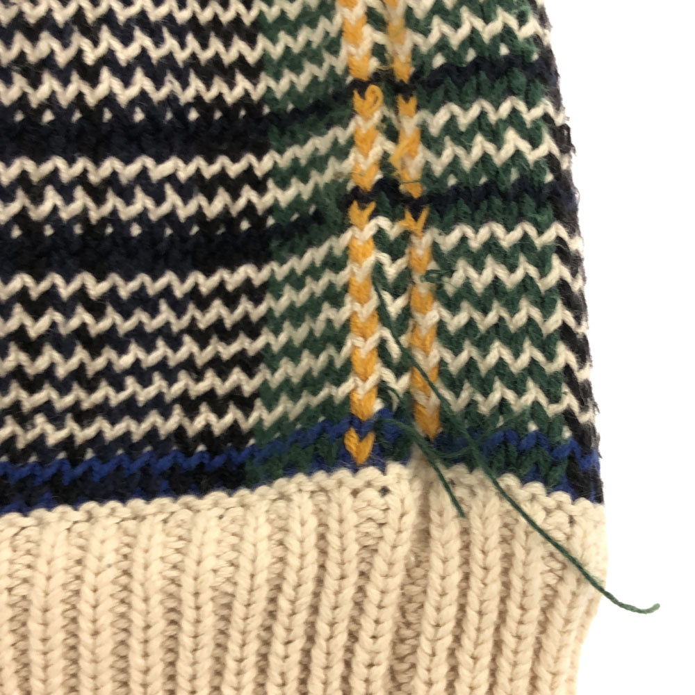 GANT ガント 90s チェック柄 長袖 セーター L ニット オールド メンズ