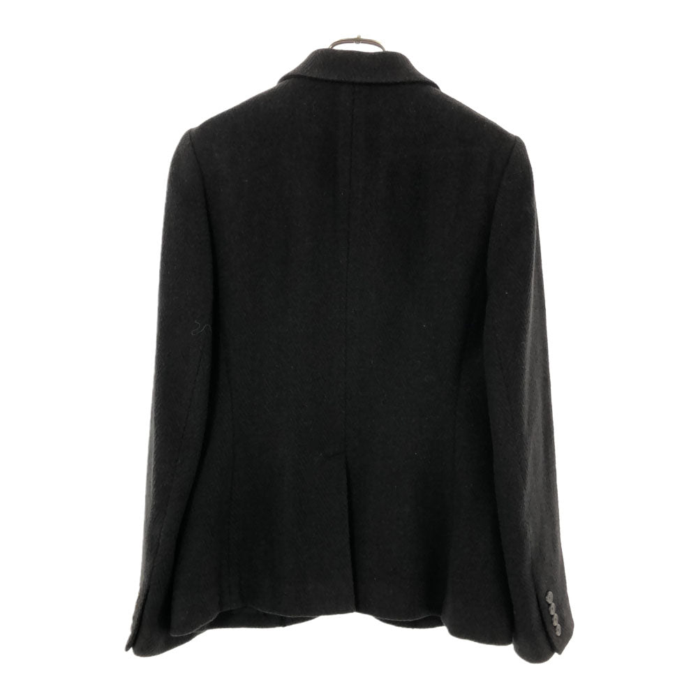 RALPH LAUREN ラルフローレン 日本製 ウールブレンド テーラードジャケット 11 ブラック レディース