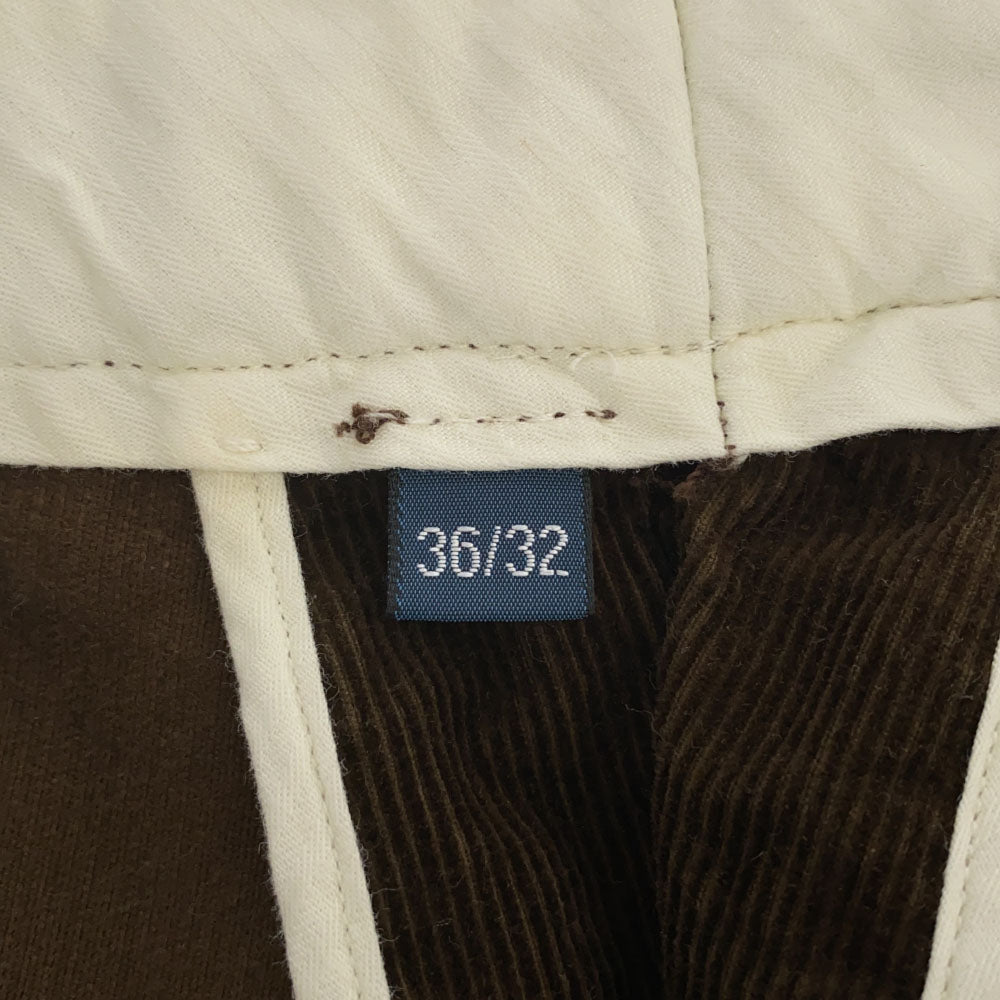 ポロバイラルフローレン コーデュロイパンツ w36 ブラウン Polo by Ralph Lauren ビッグサイズ メンズ