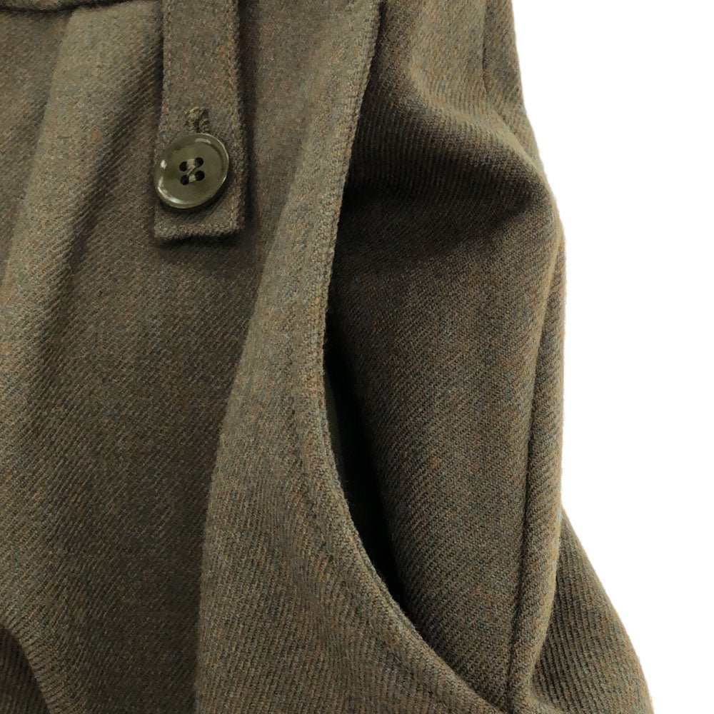 イギリス軍 90s CP/8405-99-869-4222 ウール スラックスパンツ W84 カーキ British Army トラウザー コールド オールド ヴィンテージ メンズ