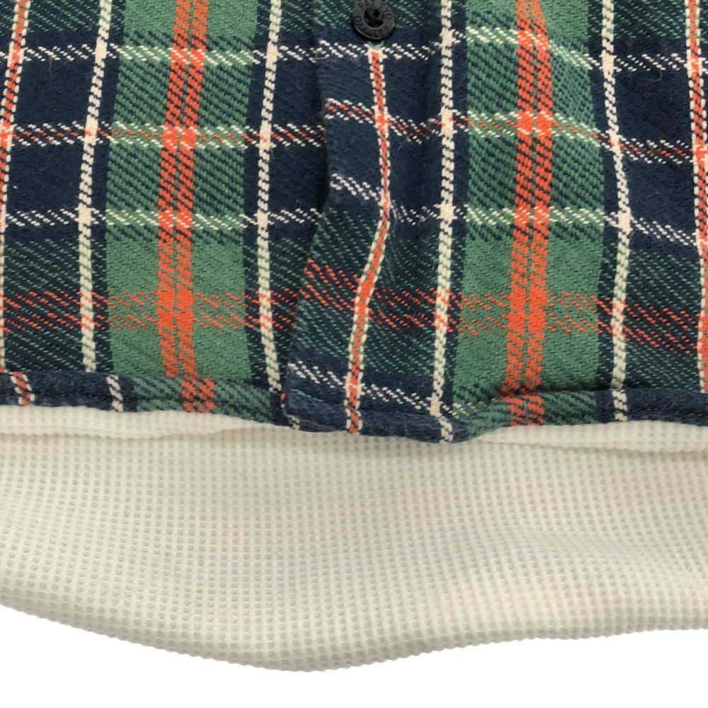 FAT エフエーティー チェック柄 ジャケット SKINNY グリーン系 パーカー メンズ