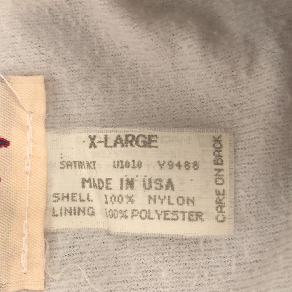 WESTARK ウエストアーク 90s USA製 プリント ナイロン スタジャン XL パープル系 ジャケット オールド メンズ