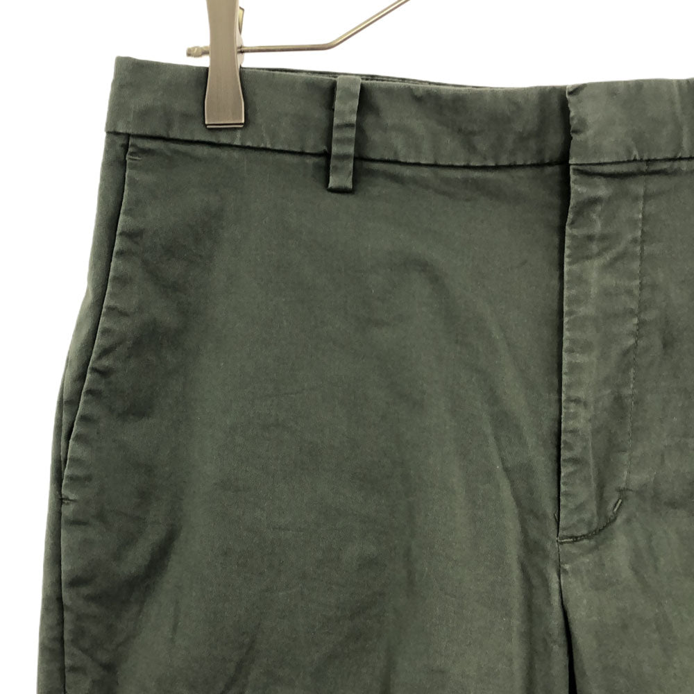 ユニクロ ストレッチスリムフィット ショートパンツ L カーキ UNIQLO メンズ