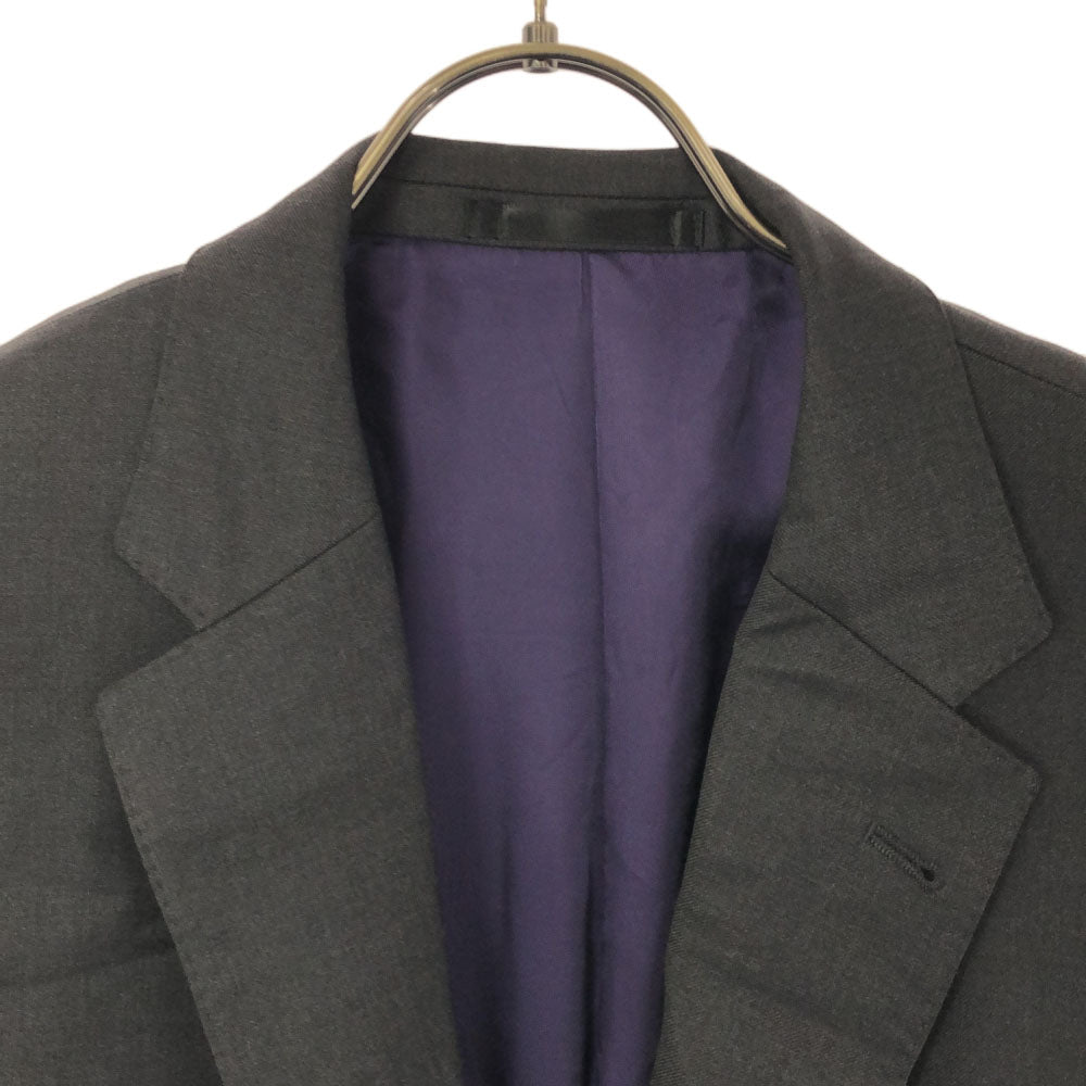 Paul Smith LONDON ポールスミスロンドン 日本製 ウール ロロピアーナ テーラードジャケット L グレー LoroPiana メンズ