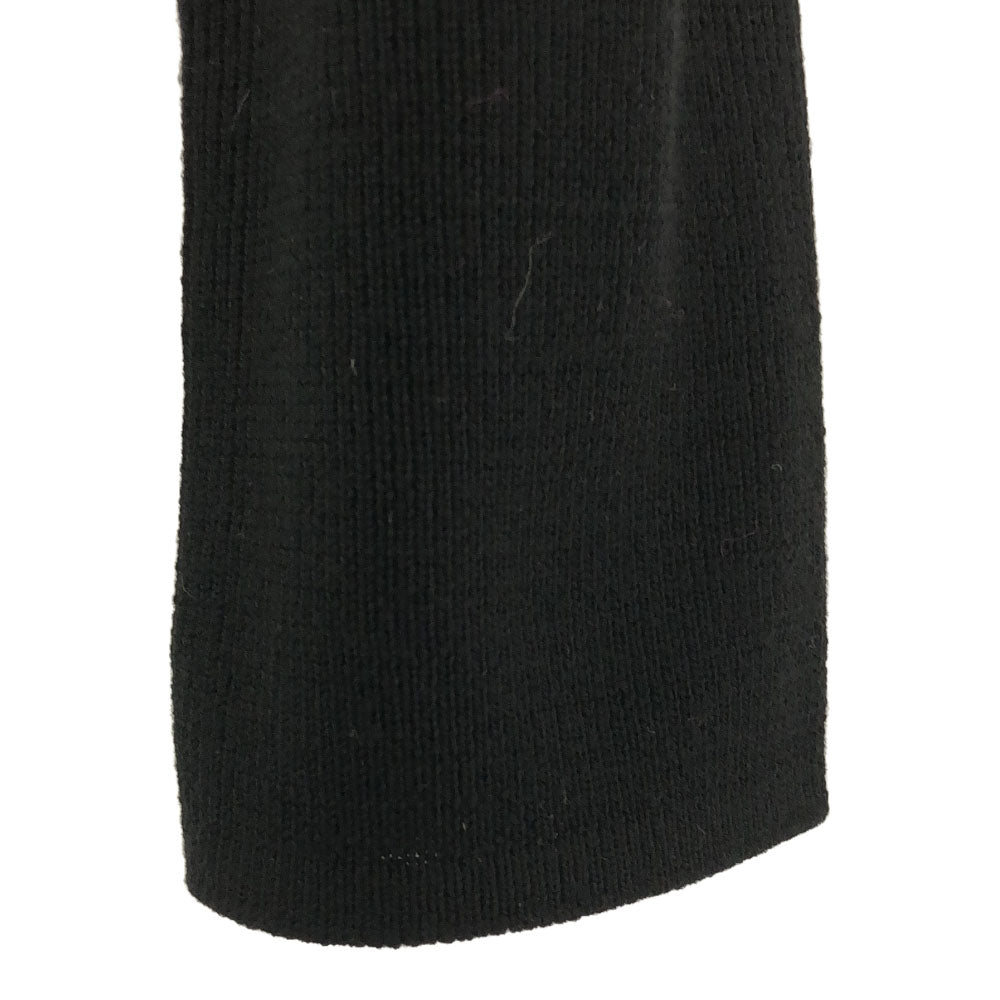 ブルックスブラザーズ ウール 長袖 Vネック セーター XS ブラック Brooks Brothers ニット メンズ