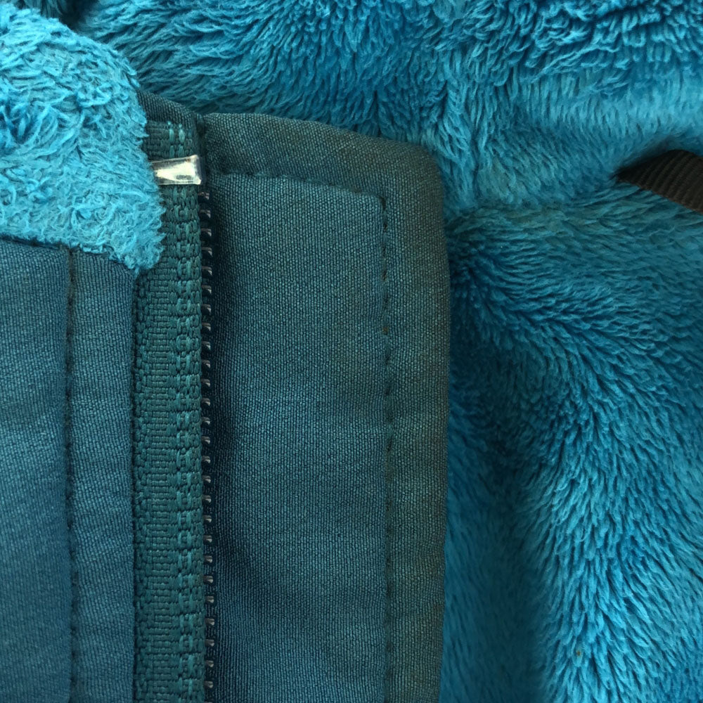 THE NORTH FACE ノースフェイス 長袖 アウトドアジャケット M ブルー 裏ボア フード レディース