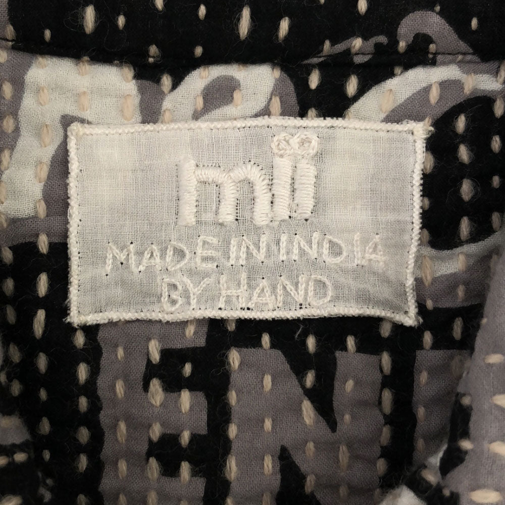 ミー 総柄 長袖 ジャケット L ブラック系 me メンズ