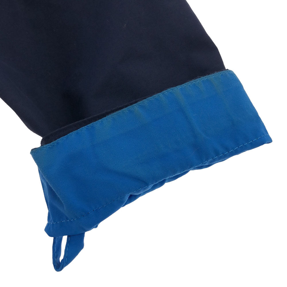 ザノースフェイス NP61240 ロゴ刺繍 スクープ ジャケット S ネイビー THE NORTH FACE アウトドア 裏メッシュ ダブルフラップ ナイロン メンズ