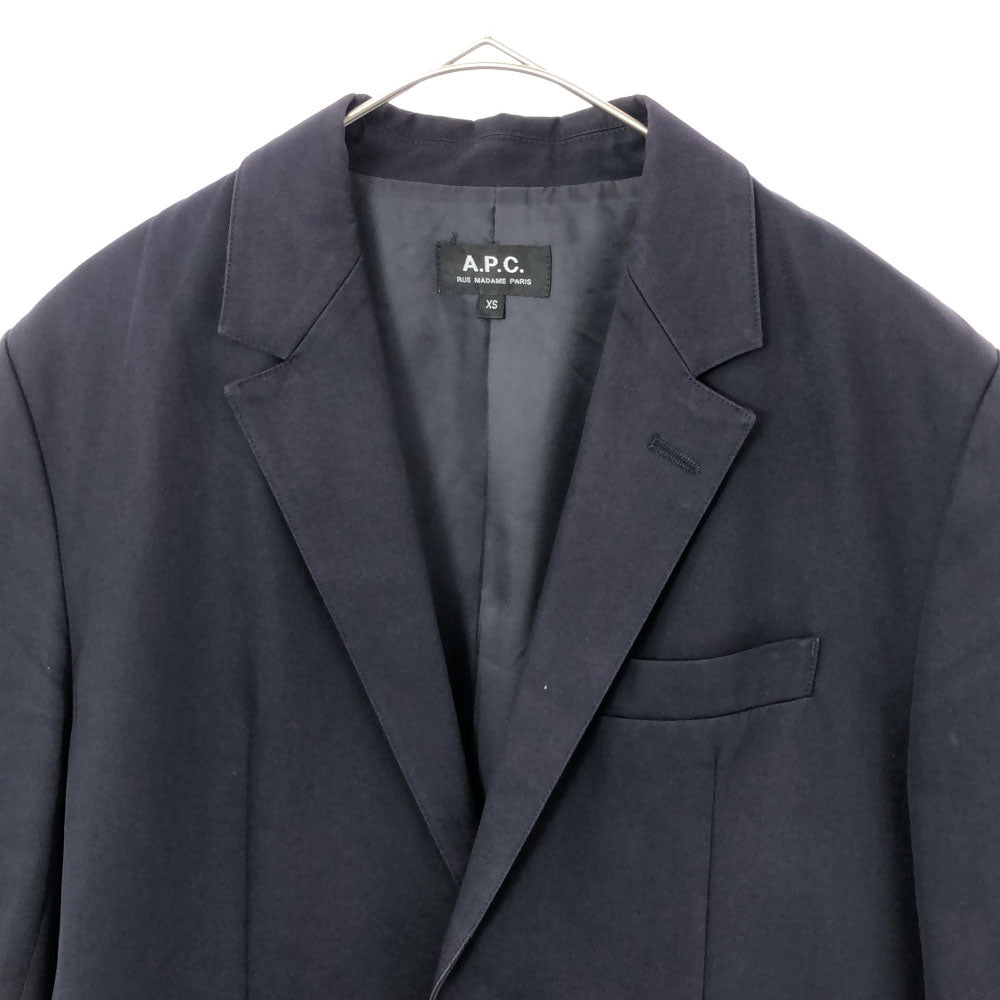 A.P.C. アーペーセー テーラードジャケット XS ネイビー メンズ