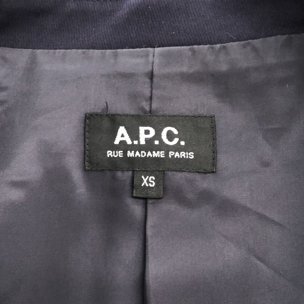A.P.C. アーペーセー テーラードジャケット XS ネイビー メンズ