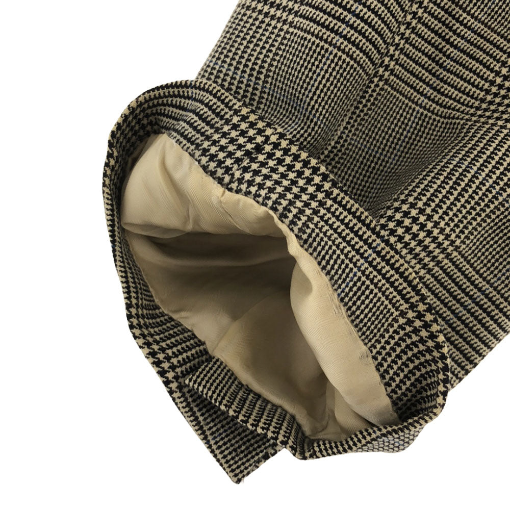 Burberrys バーバリーズ 90s ウール グレンチェック柄 テーラードジャケット ベージュ×ブラック オールド メンズ