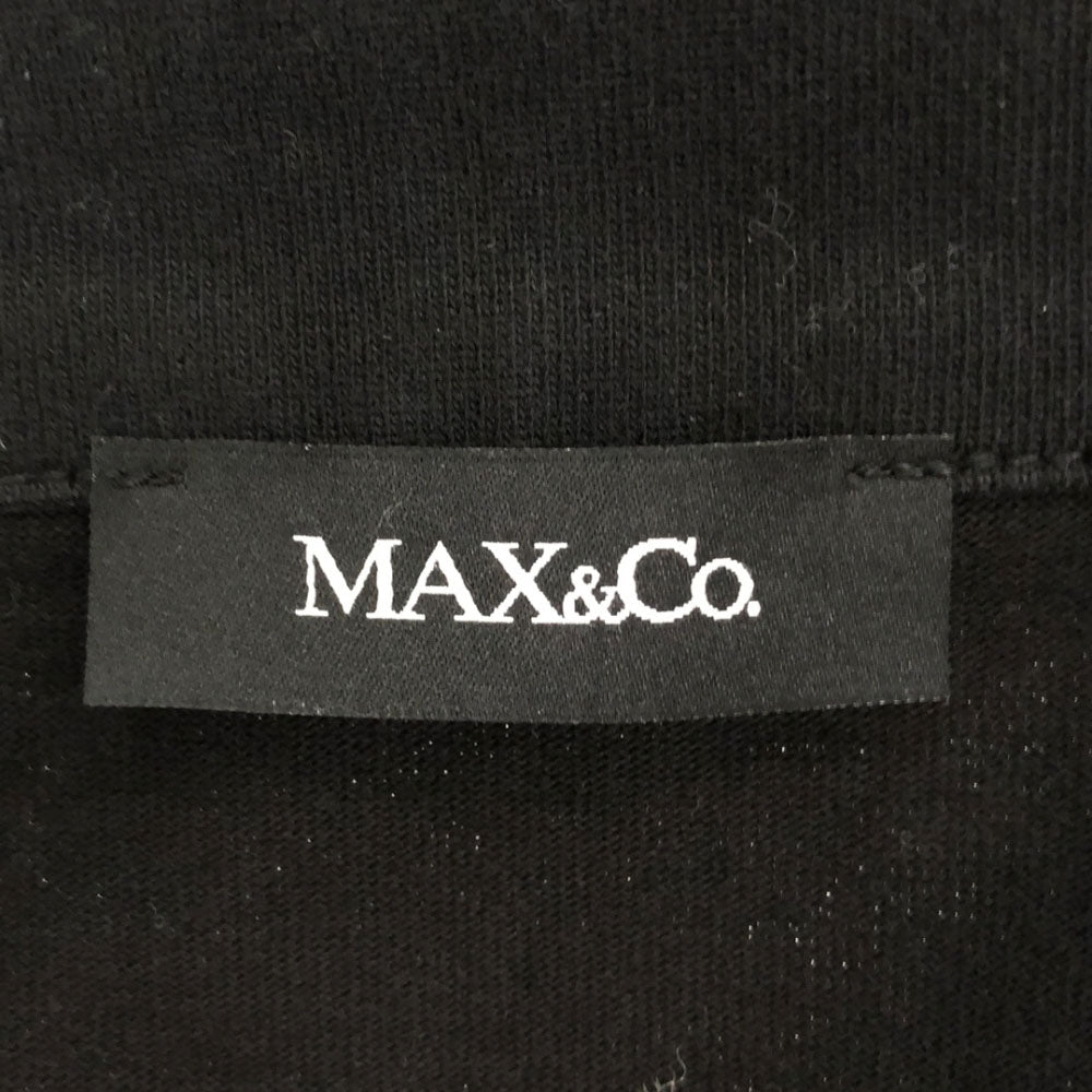 MAX&CO マックスアンドコー 長袖 ダブルライダースジャケット M ブラック レディース