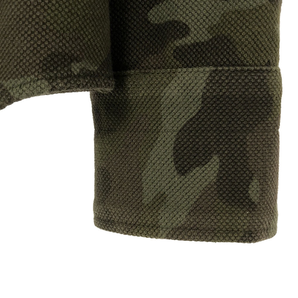 1PIU1UGUALE3 ウノピゥウノウグァーレトレ 日本製 迷彩 長袖 ミリタリージャケット 4 カーキ メンズ