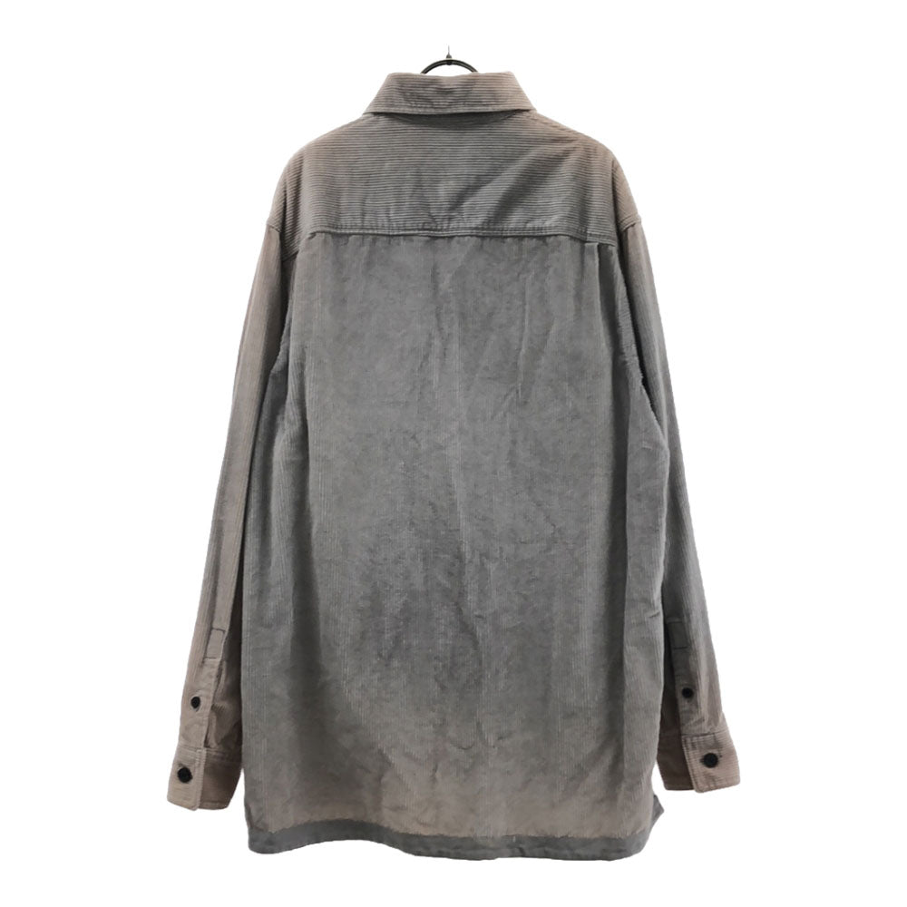 アクネスタジオ 染加工 コーデュロイジャケット 48 グレー系×オレンジ系 Acne Studios メンズ