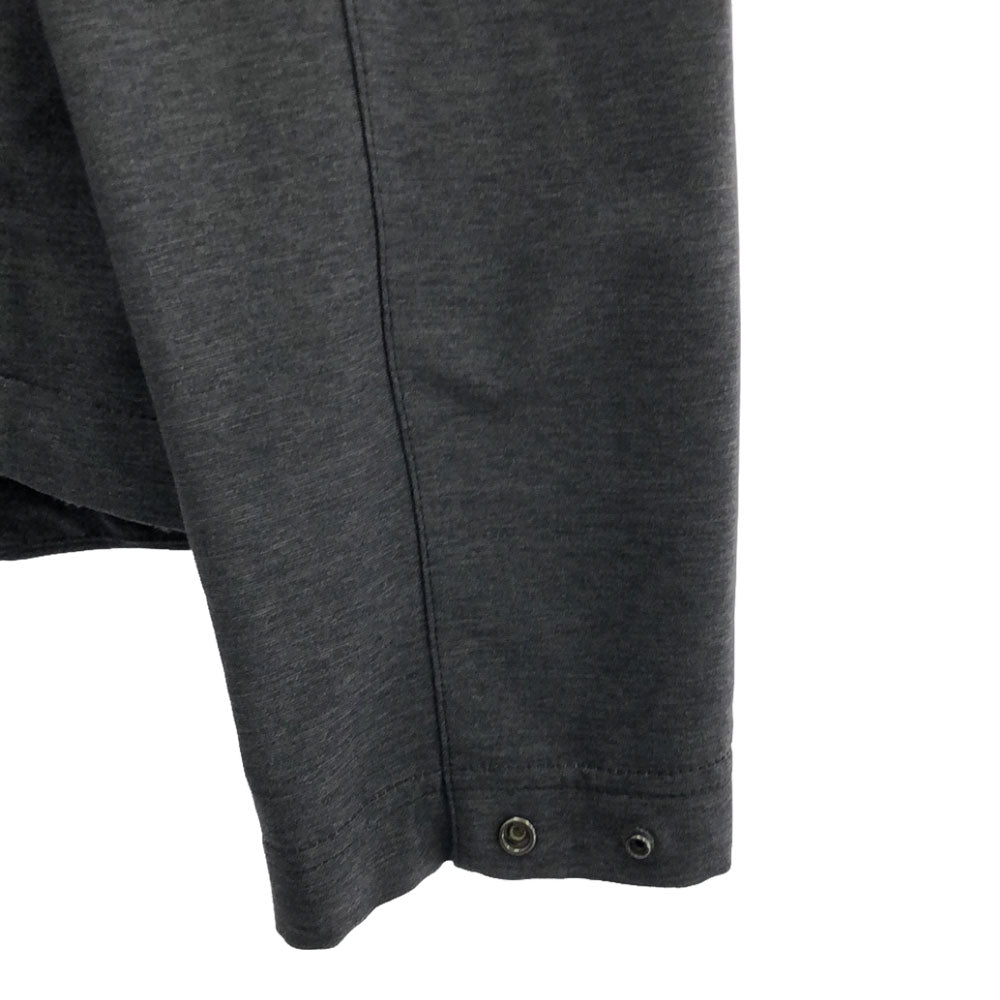 THE NORTH FACE ザノースフェイス NP21320 ロゴ刺繍 ソフトシェル トレッカー ジャケット M グレー ジップパーカー アウトドア メンズ