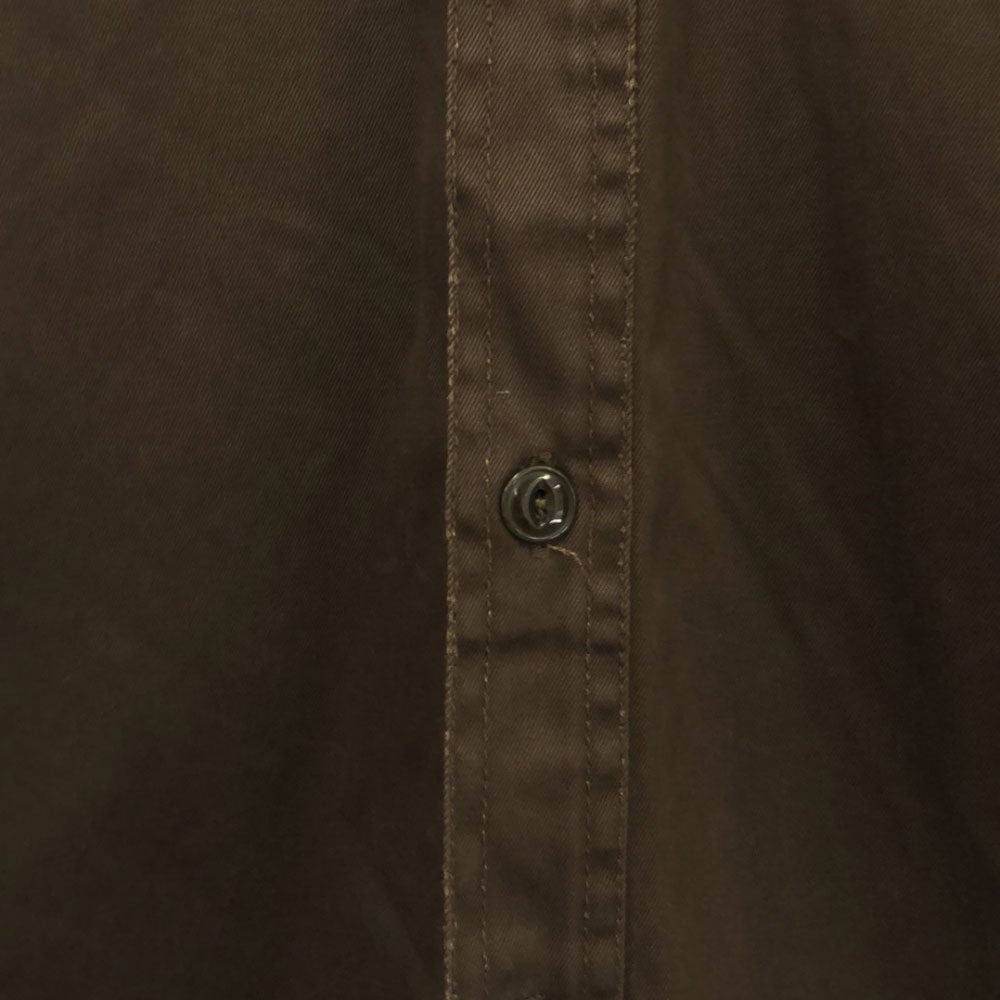 テンダーロイン 日本製 長袖 シャツ M ブラウン TENDERLOIN メンズ