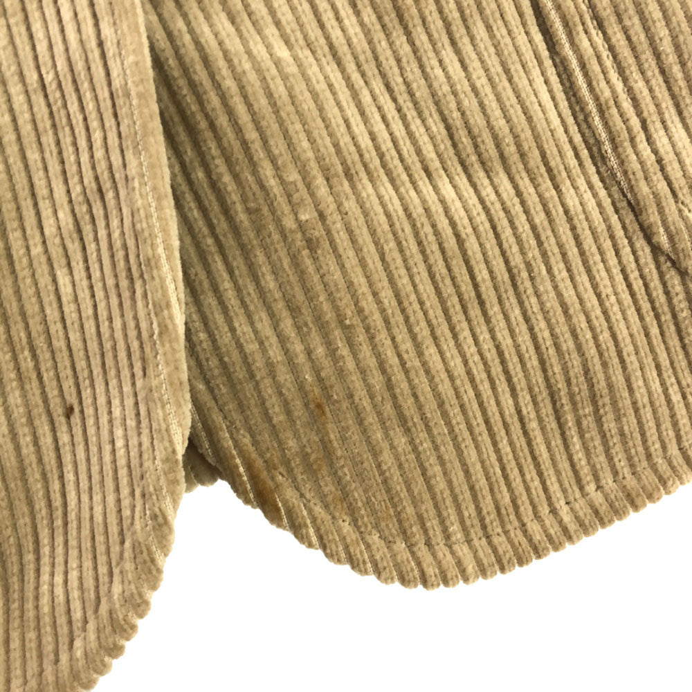 YVES SAINT LAURENT イヴサンローラン 90s コーデュロイ テーラードジャケット S ベージュ オールド レディース