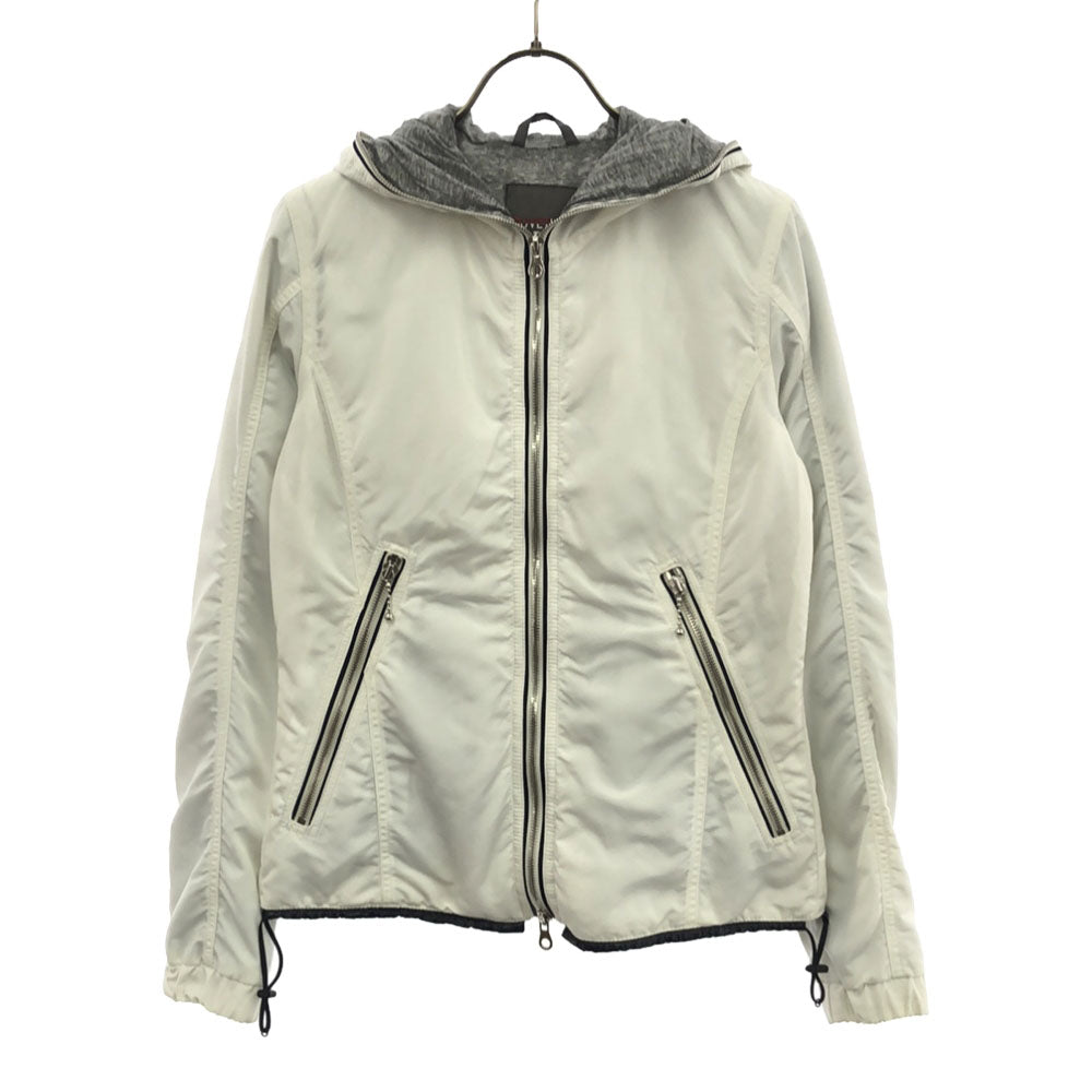DUVETICA デュベティカ フード付き ナイロンジャケット 40 ホワイト レディース
