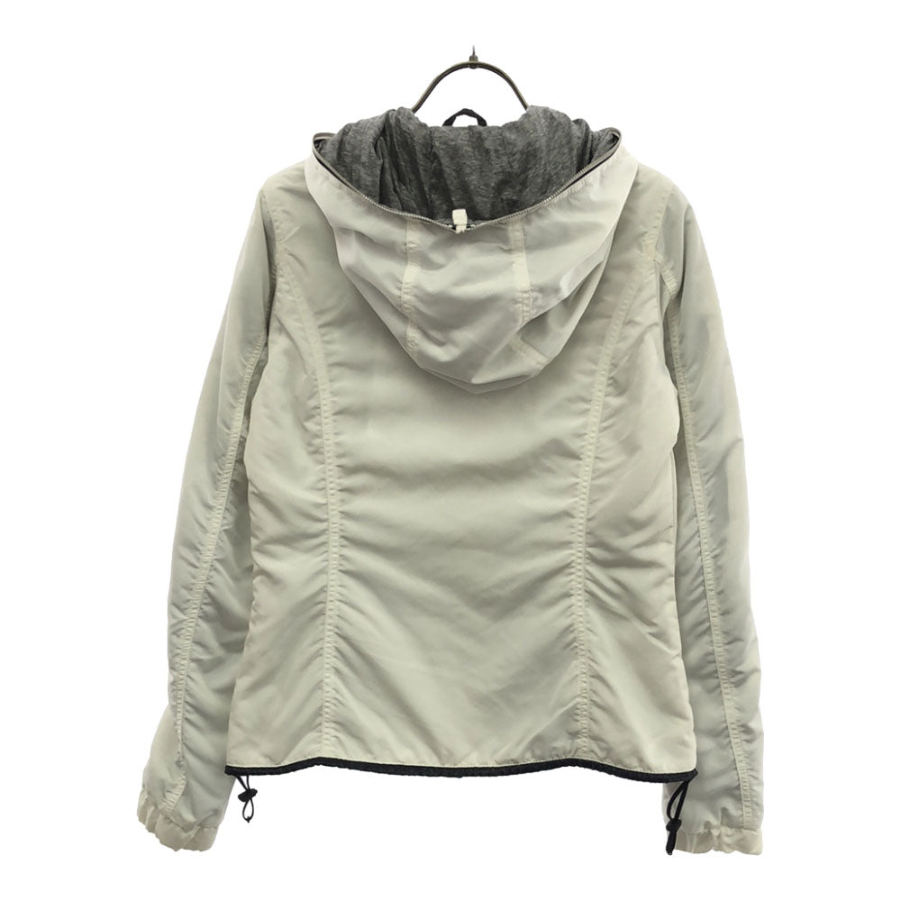 DUVETICA デュベティカ フード付き ナイロンジャケット 40 ホワイト レディース