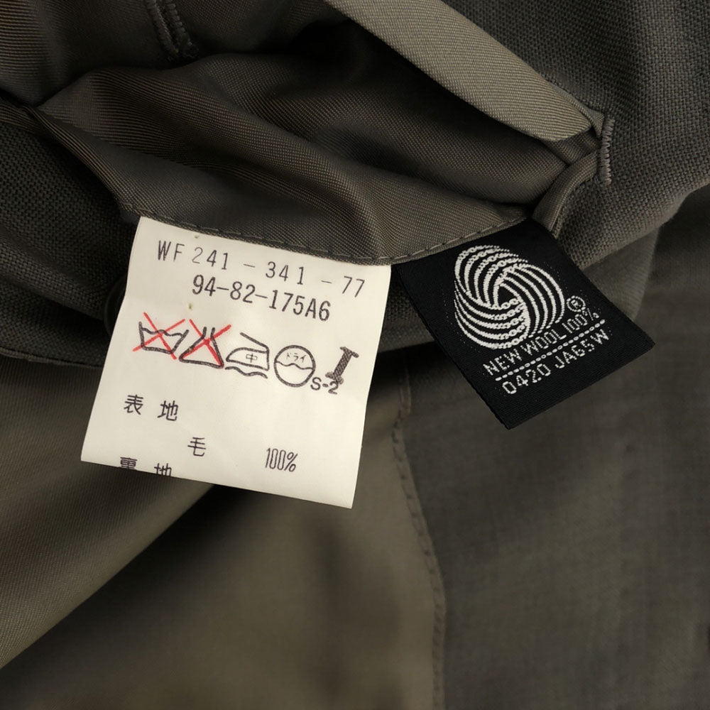 Burberrys バーバリーズ 90s ウール テーラードジャケット 94-82-175A6 カーキ オールド メンズ