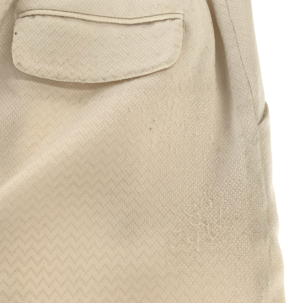 LANVIN en Bleu ランバンオンブルー 日本製 クロップドパンツ 38 ホワイト レディース