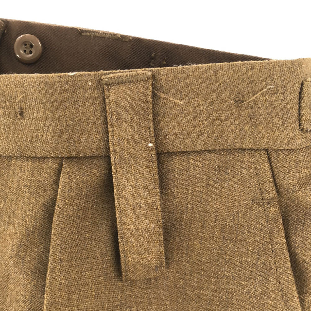 British Army BARRACK DRESS ARMY ALL RANKS ブリティッシュアーミー ミリタリーパンツ 84 ブラウン オフィサーパンツ メンズ