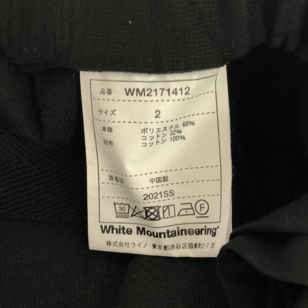 グラミチ ホワイトマウンテニアリング WN217412 アウトドアパンツ 2 ブラック Gramicci WHITE MOUNTAINEERING メンズ