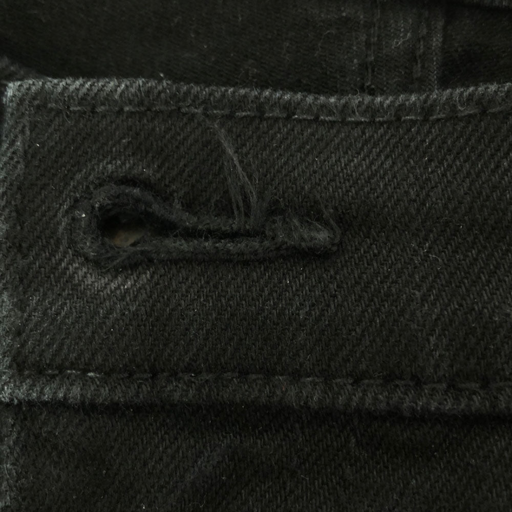 ユニクロ プラスジェイ ストレートデニムパンツ w29 ブラック UNIQLO +J ジルサンダー メンズ