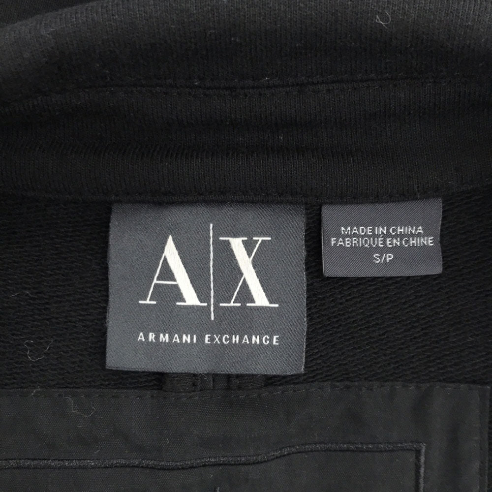 ARMANI EXCHANGE アルマーニ エクスチェンジ テーラードジャケット S ブラック メンズ