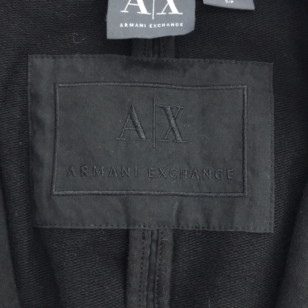 ARMANI EXCHANGE アルマーニ エクスチェンジ テーラードジャケット S ブラック メンズ