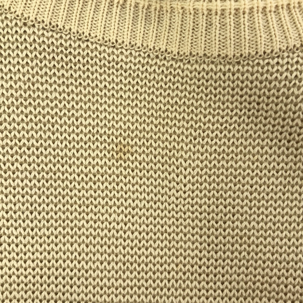 KENZO ケンゾー 日本製 刺繍 ゴルフ 長袖 ニット 3 ベージュ セーター メンズ
