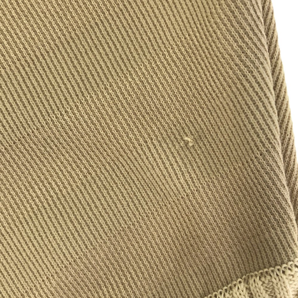 KENZO ケンゾー 日本製 刺繍 ゴルフ 長袖 ニット 3 ベージュ セーター メンズ