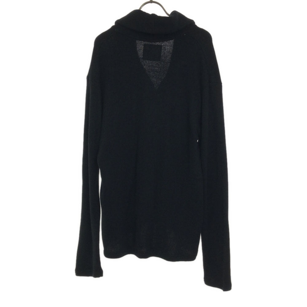 未使用 ポール&ジョー 日本製 長袖 ショールカラー カーディガン M ブラック PAUL&JOE タグ付き メンズ