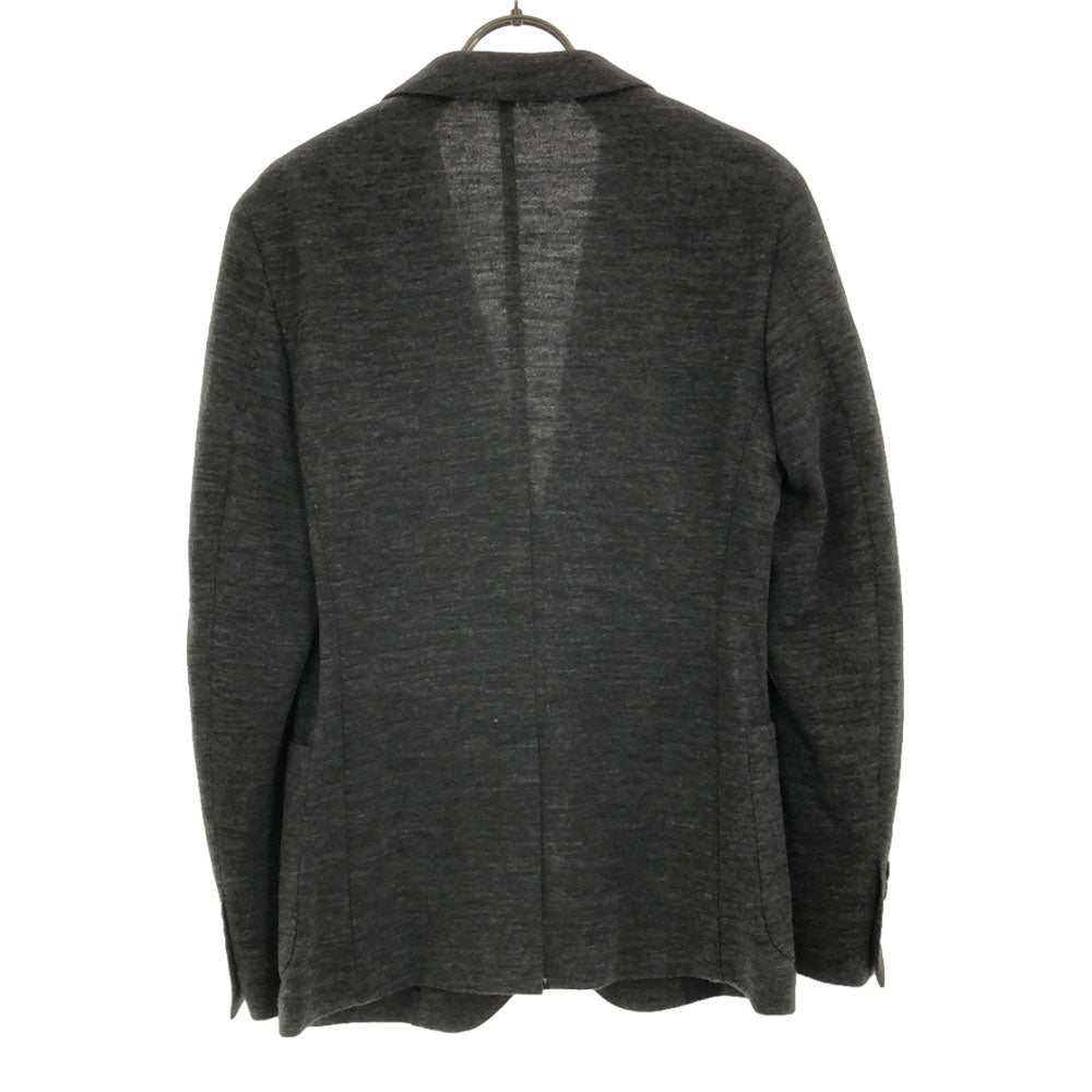 未使用 ナノユニバース ウールブレンド テーラードジャケット 44 グレー nano universe タグ付き メンズ