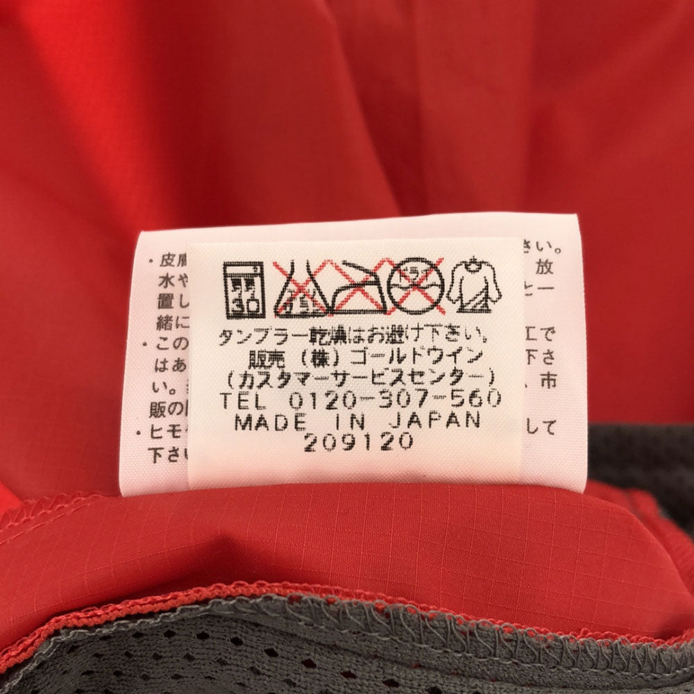 THE NORTH FACE ザノースフェイス 日本製 NPW16273 ロゴ刺繍 アウトドアジャケット M レッド レディース