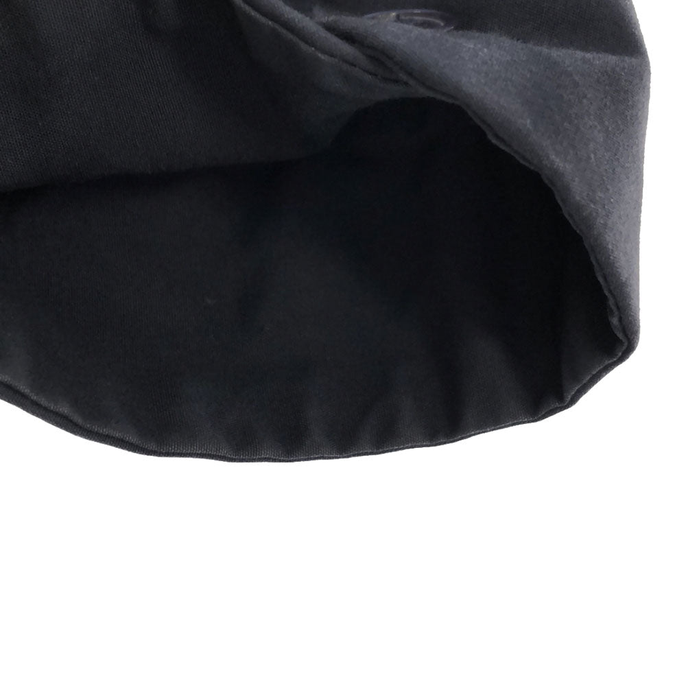 ETHOSENS エトセンス 日本製 長袖 切替え コットンシャツ 2 ブラック メンズ